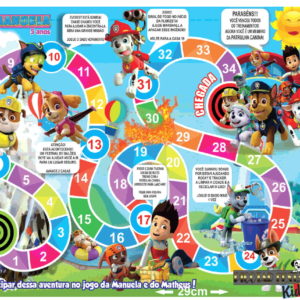 Jogo de Tabuleiro Patrulha Canina