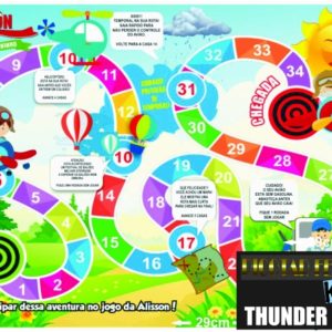 Jogo de Tabuleiro Aviador