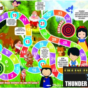 Jogo de Tabuleiro Branca de Neve cute