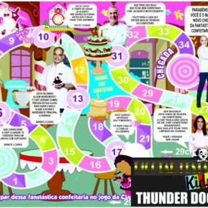 Jogo de Tabuleiro Confeiteira