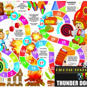 Jogo de Tabuleiro Festa Junina