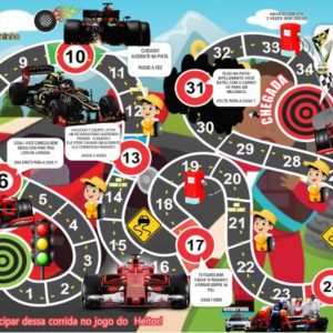 Jogo de Tabuleiro Formula 1