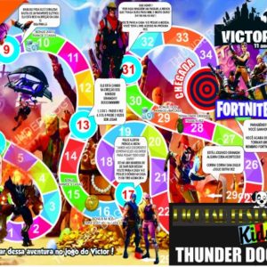 Jogo de Tabuleiro Fortnite