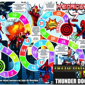 Jogo de Tabuleiro Homem Aranha