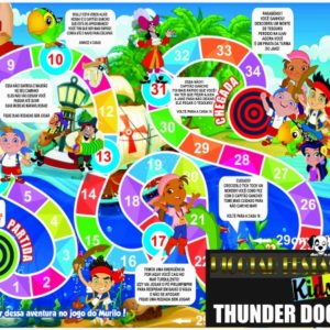 Jogo de Tabuleiro Jack e os Piratas