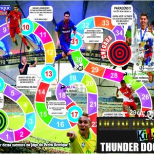 Jogo de Tabuleiro Futebol
