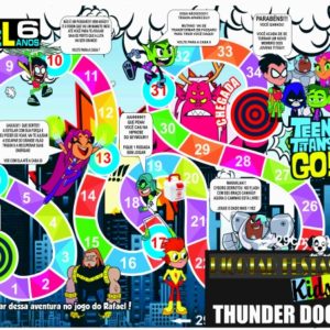 Jogo de Tabuleiro Jovens Titãs