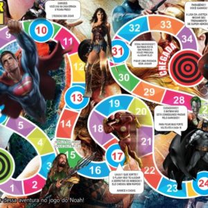 Jogo de Tabuleiro Liga da Justiça