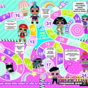 Jogo de Tabuleiro LOL - Pink & Blue