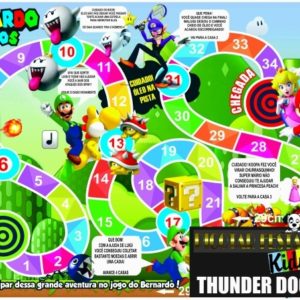 Jogo de Tabuleiro Super Mario