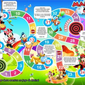 Jogo de Tabuleiro Minnie