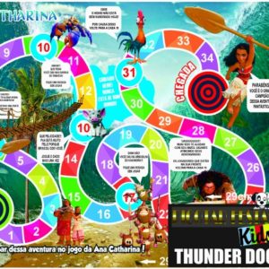 Jogo de Tabuleiro Moana