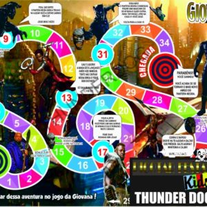 Jogo de Tabuleiro Pantera Negra