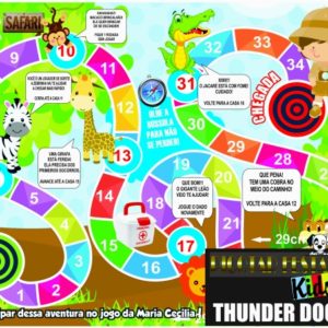 Jogo de Tabuleiro Safari