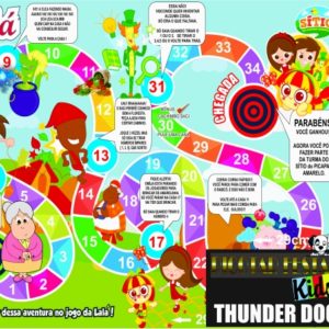 Jogo de Tabuleiro Sítio d Pica Pau Amarelo