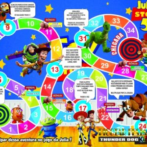 Jogo de Tabuleiro Toy Story