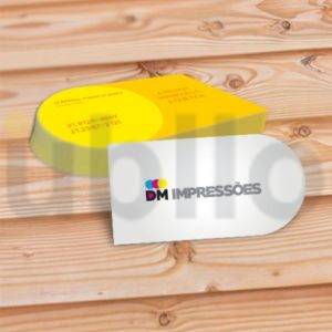 Card Corte Especial - triplex 250g/m² - 8,5x4,5cm - 4/4 - Faca NS3022