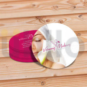 Card Corte Especial - 6x6cm - 4/4 - Lam. fosca + Verniz loc. - Faca NS3026