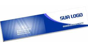 Capa de Carnê - triplex 250gm² - 10x36cm - 4/0