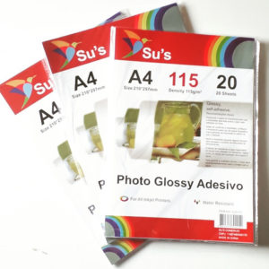 Papel fotográfico A4 -115g (100 folhas)