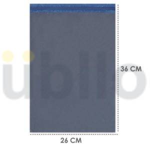 Envelope de Segurança A4 - 26 x 36 Cinza - Ecológico (100 Unidades)