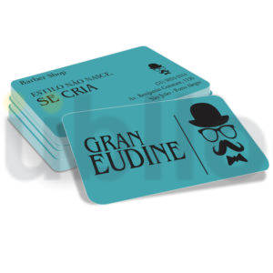 Cartão de Visita - Laminação Fosca - 9x5cm - 4/4 (4 cantos arredondados)