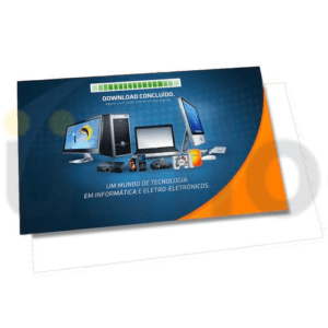 Folheto 80g/m² - 20x14cm - 4/0