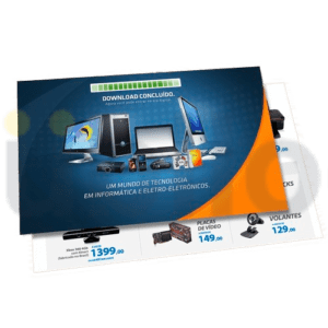 Folheto 80g/m² - 20x14cm - 4/4