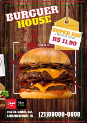 Folheto - Couchê 90g/m² - 10 x 14cm - 5000 Unids